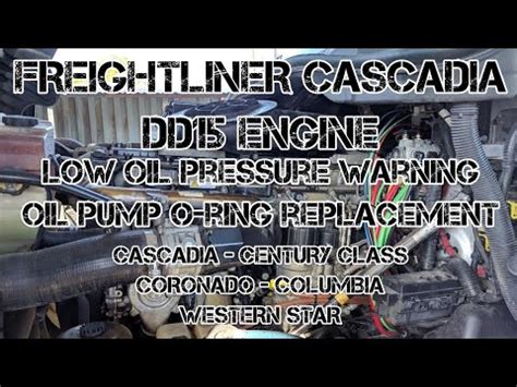 freightliner cascadia oil pressure|cascadia freightliner suspension repair.